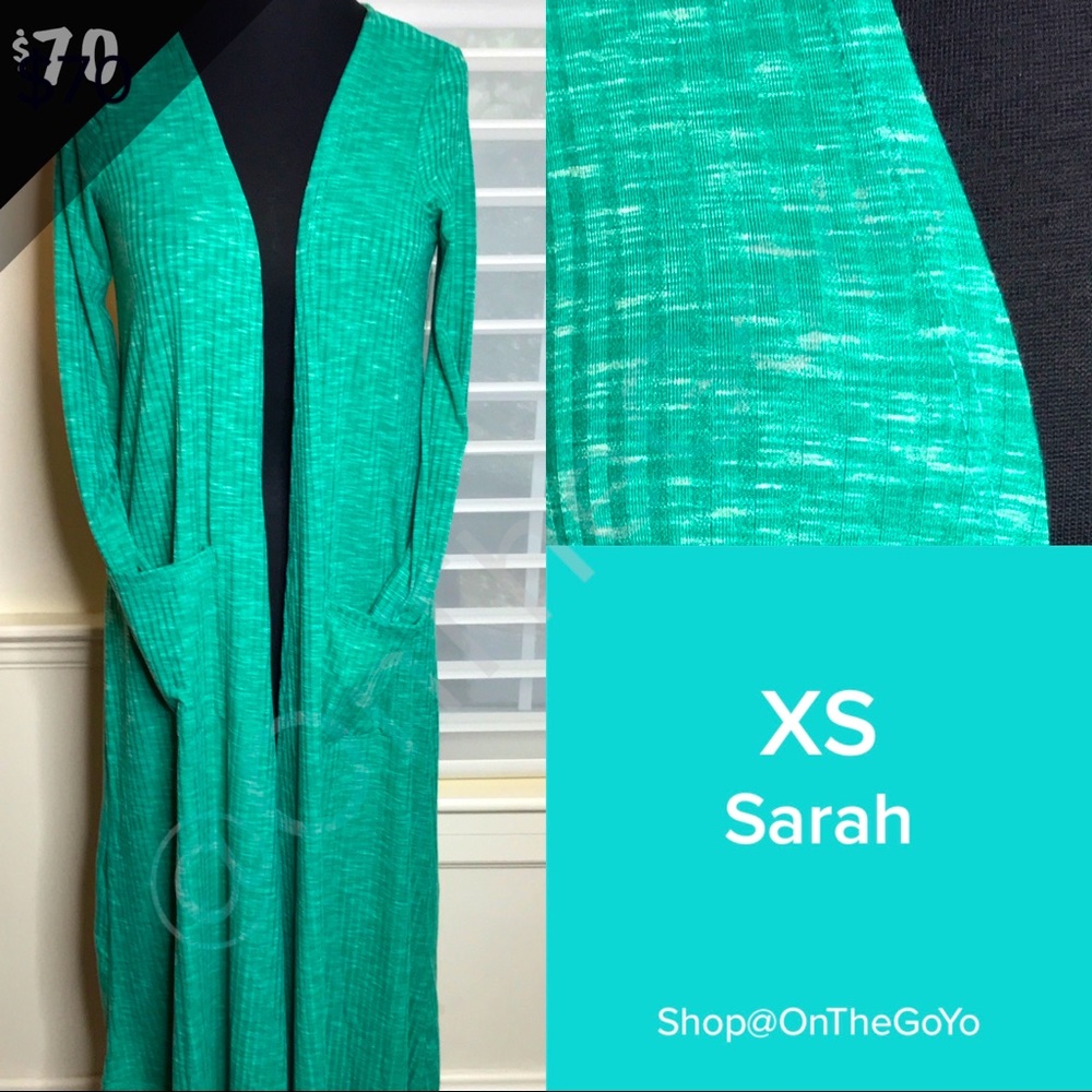 LLR Sarah Cardigan-full length, long sleeve, duster style cardigan